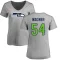 Women's Bobby Wagner Name & Number Slim Fit T-Shirt - Ash