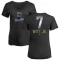 Women's Bobby Witt Jr. Midnight Mascot V-Neck T-Shirt - Black