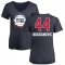 Women's Bojan Bogdanovic Name and Number Banner Wave V-Neck T-Shirt - Navy