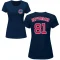 Women's Brad Deppermann Name & Number T-Shirt - Navy