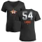 Women's Brad Lidge Midnight Mascot V-Neck T-Shirt - Black