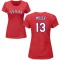 Women's Brad Miller Name & Number T-Shirt - Red