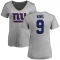 Women's Brad Wing Name & Number Slim Fit T-Shirt - Ash