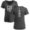 Women's Braden Doyle One Color Backer T-Shirt - Charcoal