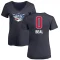 Women's Bradley Beal Name and Number Banner Wave V-Neck T-Shirt - Navy