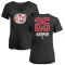 Women's Brady Keeper Name and Number Banner Wave V-Neck T-Shirt - Black