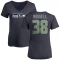 Women's Brady Russell Name & Number Slim Fit T-Shirt - Navy