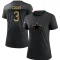 Women's Brandin Cooks 2020 Salute To Service Performance T-Shirt - Black