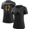 Women's Brandon Aubrey 2020 Salute To Service Performance T-Shirt - Black