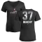 Women's Brandon Beachy Midnight Mascot V-Neck T-Shirt - Black