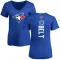 Women's Brandon Belt Backer Slim Fit T-Shirt - Royal