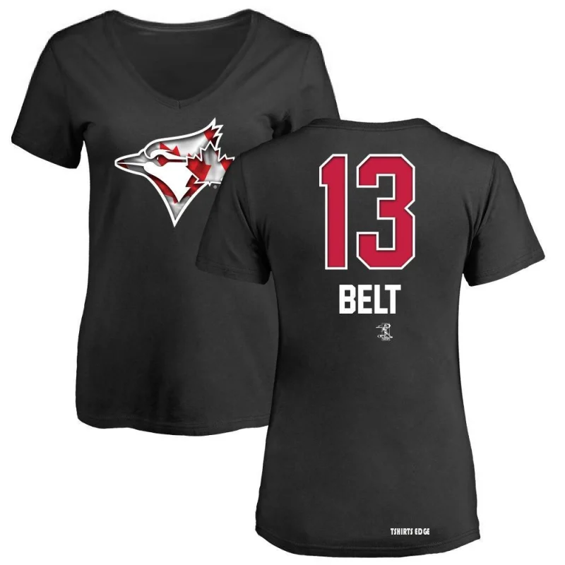 Brandon Belt Name & Number T-Shirt - Gray - Tshirtsedge