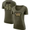 Women's Brandon Dillon Legend Salute to Service Scoop Neck T-Shirt - Olive