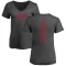 Women's Brandon Duhaime One Color Backer T-Shirt - Charcoal