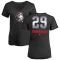 Women's Brandon Finnegan Midnight Mascot V-Neck T-Shirt - Black