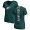 Women's Brandon Graham Backer Slim Fit T-Shirt - Green