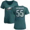 Women's Brandon Graham Name & Number Slim Fit T-Shirt - Green