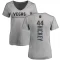 Women's Brandon Hickey Backer Slim Fit V-Neck T-Shirt - Heathered Gray