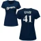 Women's Brandon Knarr Name & Number T-Shirt - Navy