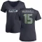 Women's Brandon Marshall Name & Number Slim Fit T-Shirt - Navy