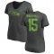 Women's Brandon Marshall One Color T-Shirt - Ash