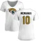 Women's Brandon McManus Name & Number Slim Fit T-Shirt - White