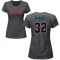 Women's Brandon Pfaadt Name & Number T-Shirt - Charcoal