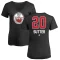 Women's Brandon Sutter Name and Number Banner Wave V-Neck T-Shirt - Black