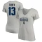 Women's Brandon Tanev Name & Number Lockup T-Shirt - Gray