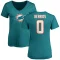 Women's Braxton Berrios Name & Number Slim Fit T-Shirt - Aqua