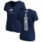 Women's Braxton Burmeister Backer Slim Fit T-Shirt - Navy