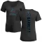 Women's Braxton Garrett Backer Slim Fit T-Shirt - Black