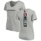 Women's Braxton Miller Backer V-Neck T-Shirt - Ash