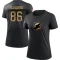 Women's Braylon Sanders 2020 Salute To Service Performance T-Shirt - Black