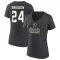 Women's Brendan Brisson Heather 2023 Western Conference Champions V-Neck T-Shirt - Charcoal