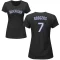 Women's Brendan Rodgers Name & Number T-Shirt - Black