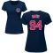 Women's Brennen Davis Name & Number T-Shirt - Navy