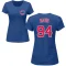 Women's Brennen Davis Name & Number T-Shirt - Royal