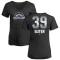 Women's Brent Suter Midnight Mascot V-Neck T-Shirt - Black