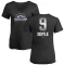 Women's Brenton Doyle Midnight Mascot V-Neck T-Shirt - Black