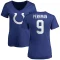 Women's Breshad Perriman Name & Number Slim Fit T-Shirt - Royal