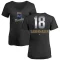 Women's Bret Saberhagen Midnight Mascot V-Neck T-Shirt - Black