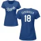 Women's Bret Saberhagen Name & Number T-Shirt - Royal