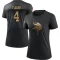 Women's Brett Favre 2020 Salute To Service Performance T-Shirt - Black