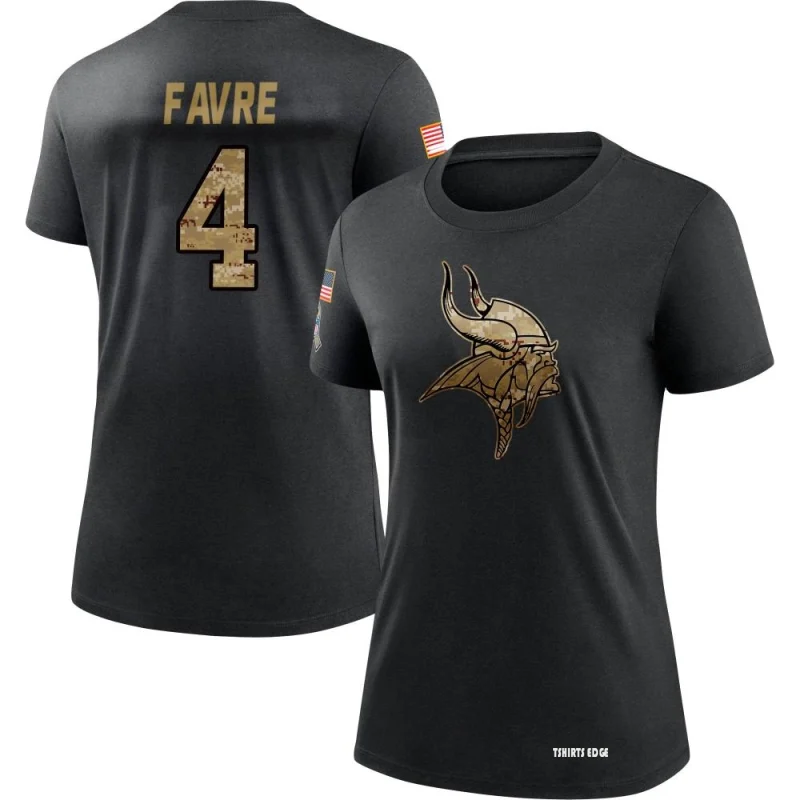 Women's Brett Favre 2020 Salute To Service Performance T-Shirt