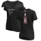 Women's Brett Favre Backer Slim Fit T-Shirt - Black