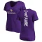 Women's Brett Favre Backer Slim Fit T-Shirt - Purple