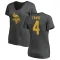 Women's Brett Favre One Color T-Shirt - Ash