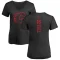 Women's Brett Hull One Color Backer T-Shirt - Black