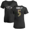 Women's Brett Hundley Name & Number Slim Fit T-Shirt - Black